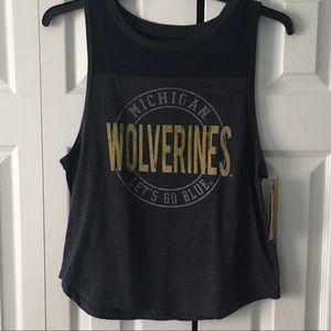 Blue Eighty Four Michigan Wolverines Blue Tank S
